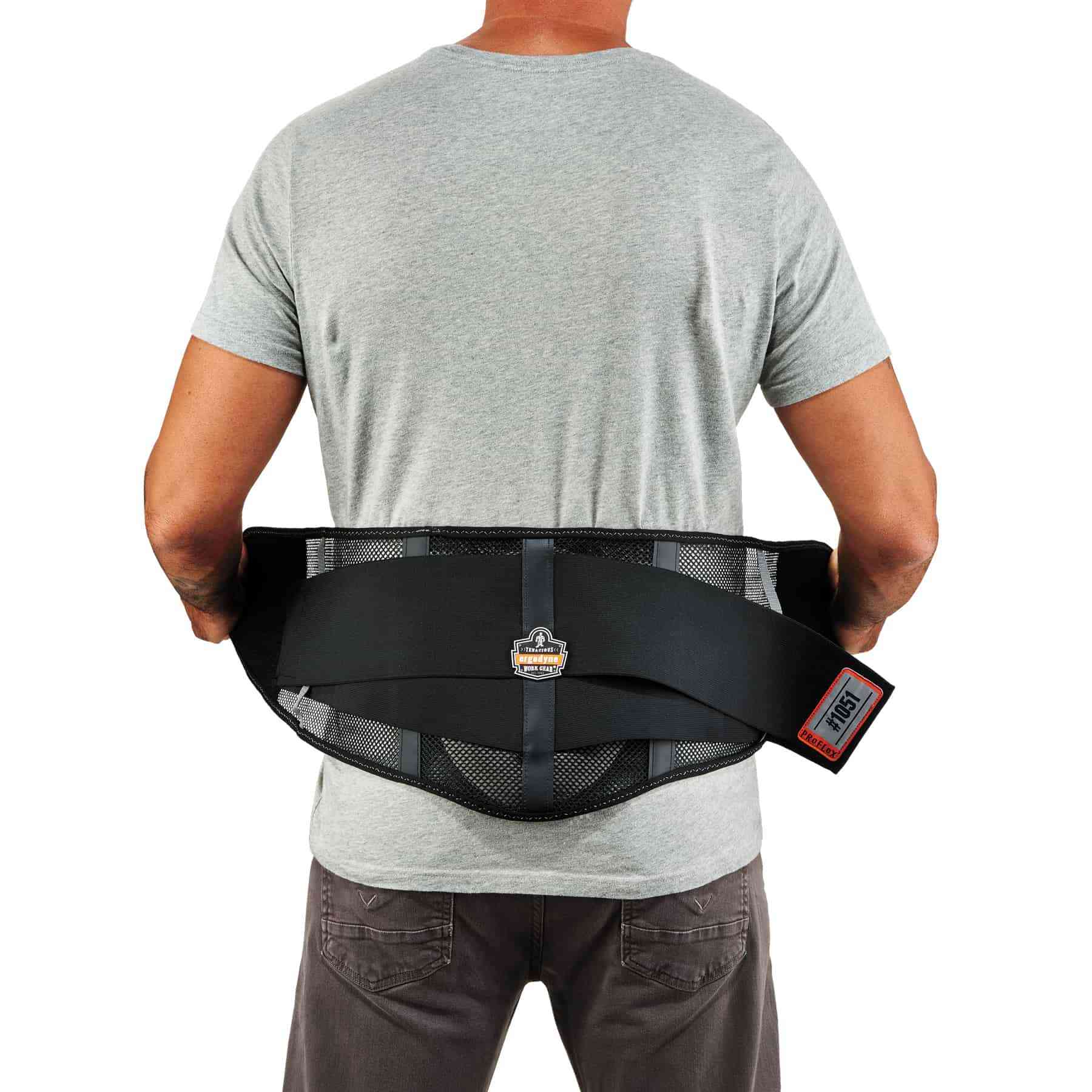 Mesh Back Support w/Lumbar Pad - Back Supports